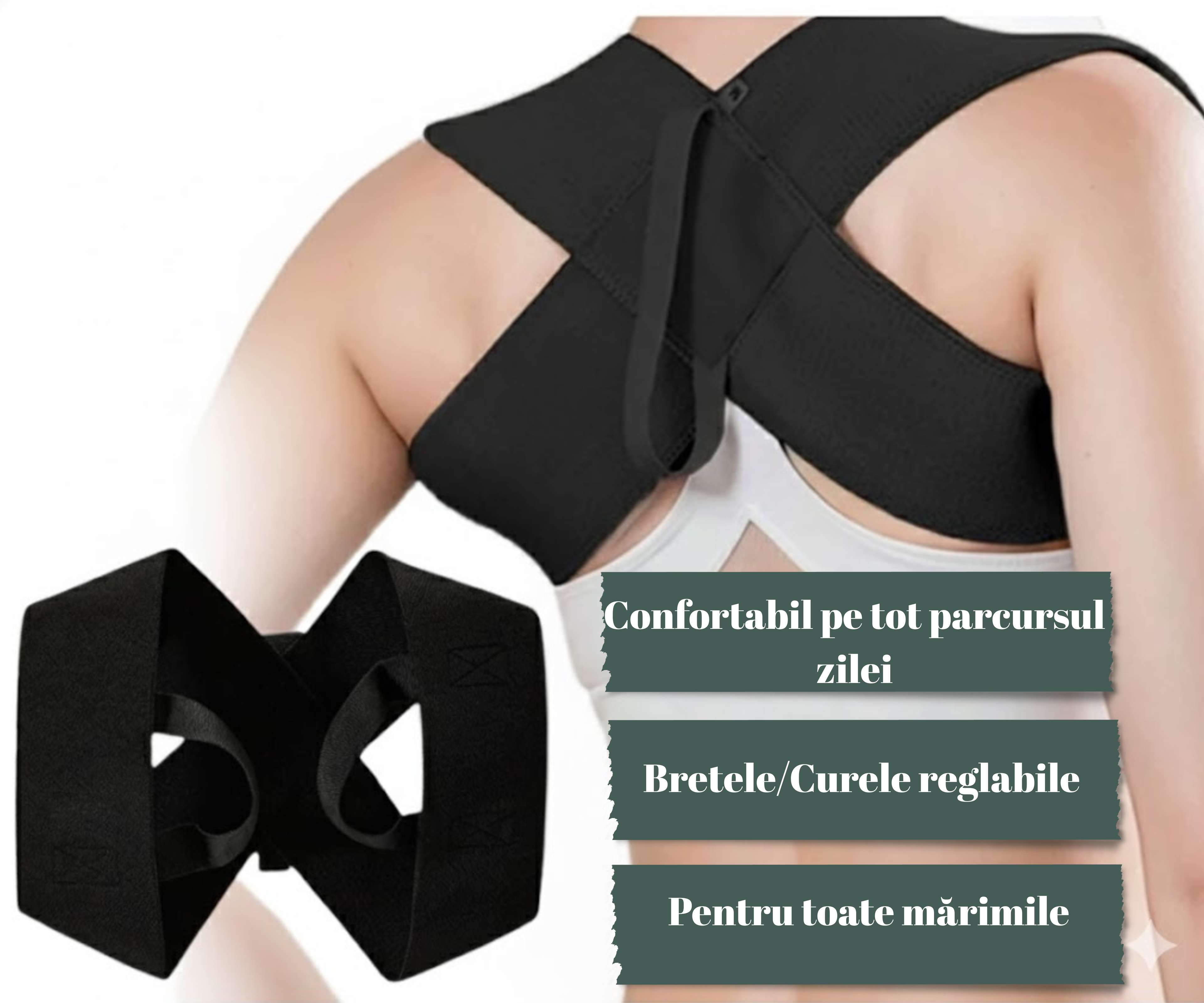 Centură universală de corectare a posturii